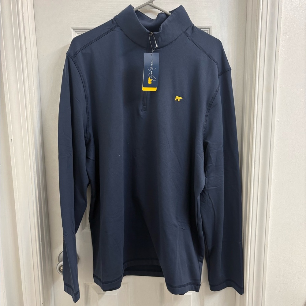 Men's Navy Blue quarter zip